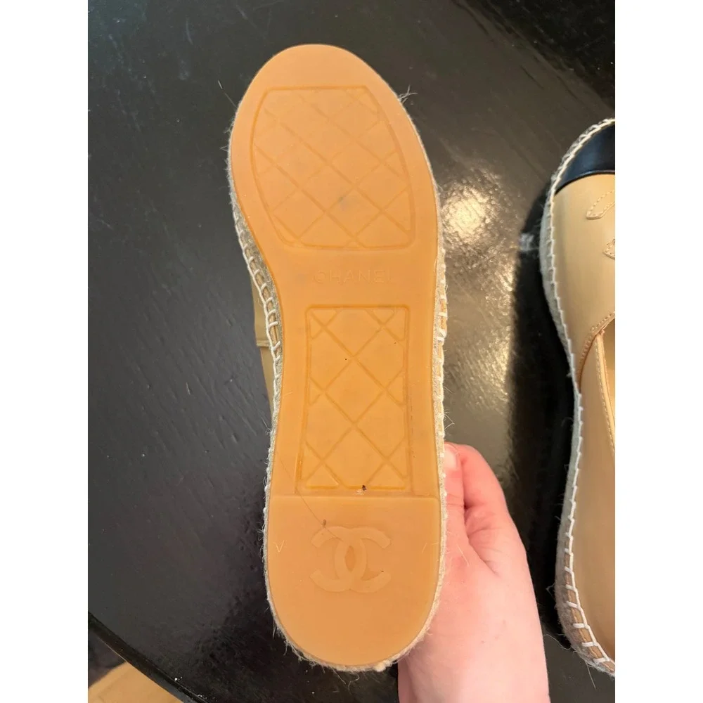 CHANEL espadrilles crafted